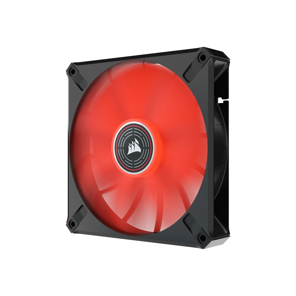 CORSAIR ML140 LED ELITE Premium 140mm PWM Magnetic Levitation Fan - Red