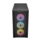 CORSAIR 3000D RGB Tempered Glass Mid Tower - Black