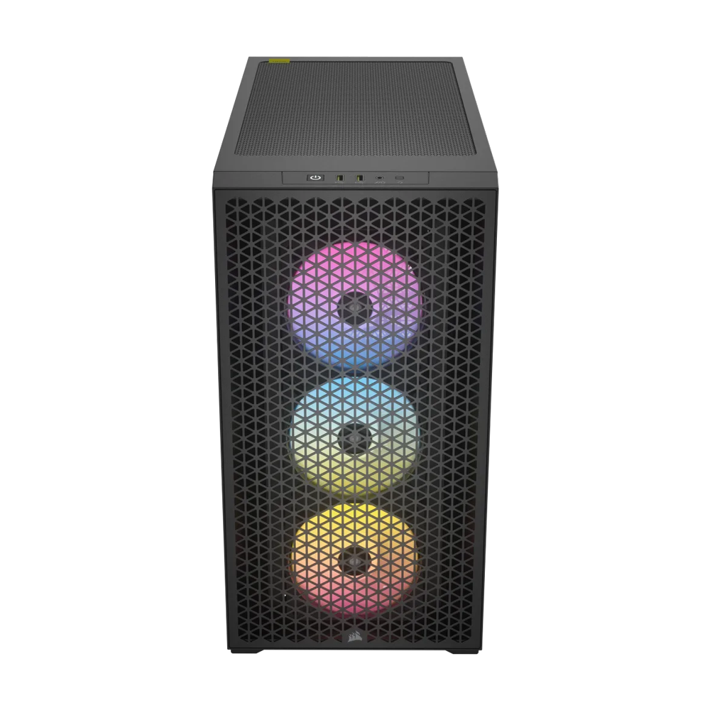 CORSAIR 3000D RGB Tempered Glass Mid Tower - Black
