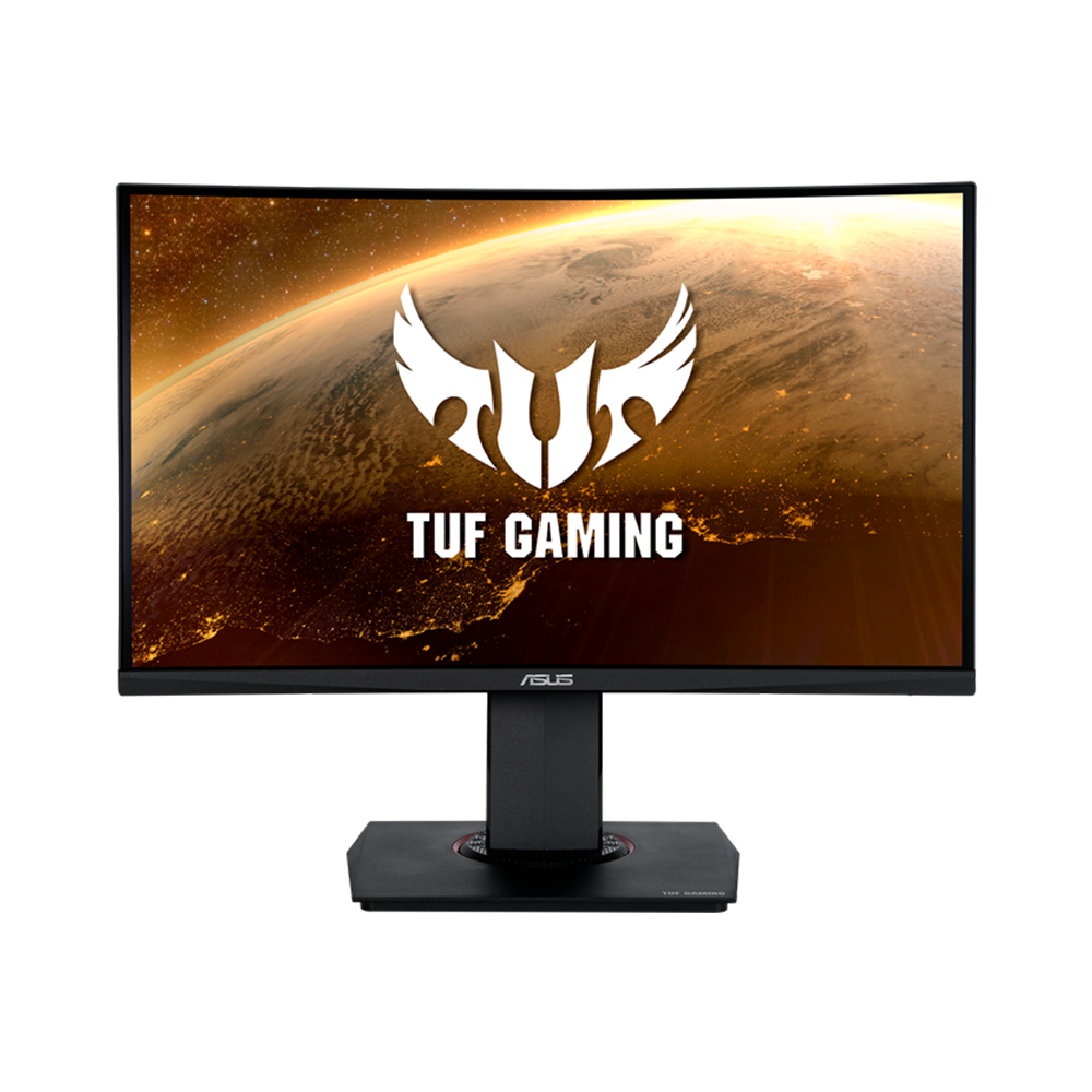 ASUS TUF GAMING VG24VQR 24 Inch 165Hz FHD 1ms Curved Gaming Monitor - Black