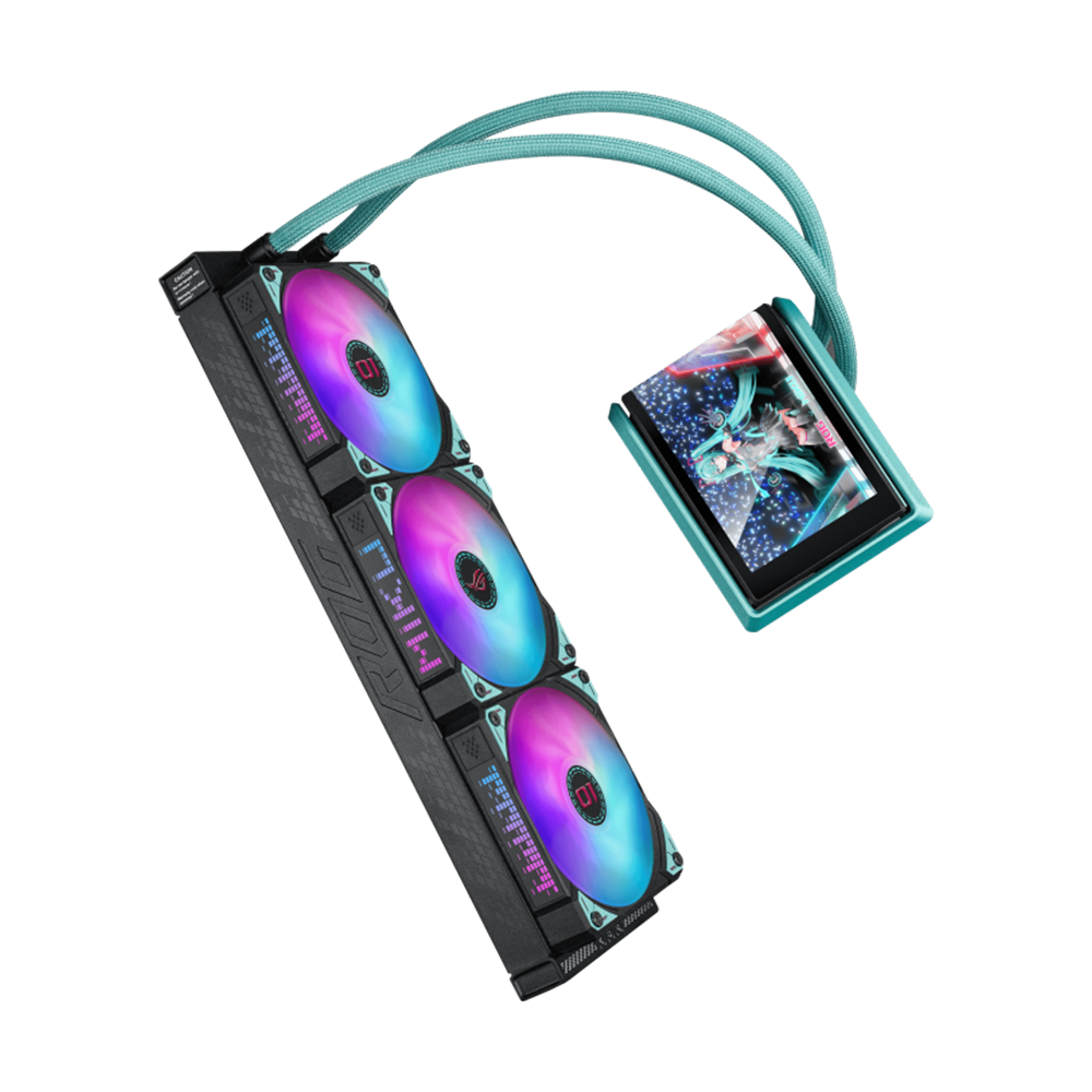 ASUS ROG RYUO IV 360 ARGB Miku Edition AIO Liquid CPU Cooler