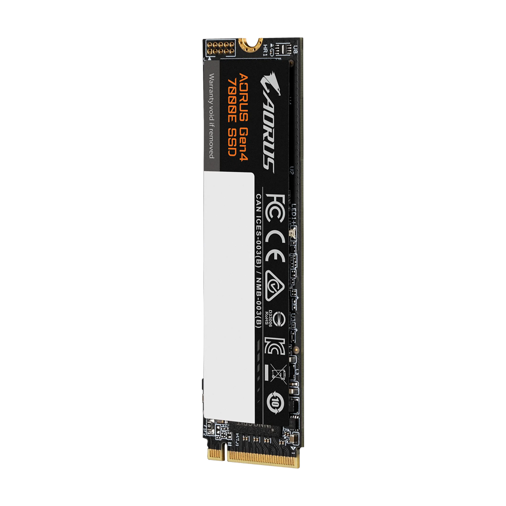GIGABYTE AORUS Gen4 7000E 4.0x4, NVMe 1.4, M.2 2280 - 7100 MB/s to 6100 MB/s-1TB