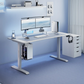 AndaSeat Xtreme Series Gaming Desk - White