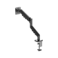 GAMEON GO-5500 Gas Mechanical Spring Single Monitor Arm - Black