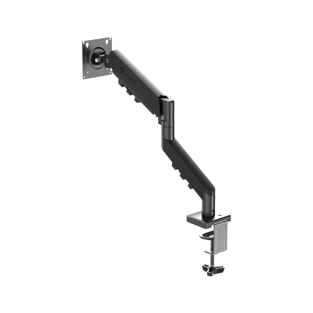 GAMEON GO-5500 Gas Mechanical Spring Single Monitor Arm - Black