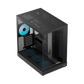 APNX V2-F With 4 Fans Mid Tower Case - Black