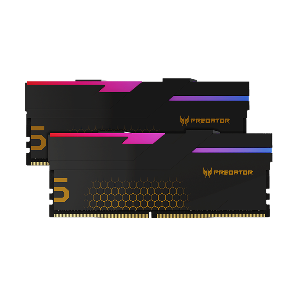 ACER Predator Hermes RGB 32GB (2x16GB) DDR5 6000MHz CL28 Memory - Black