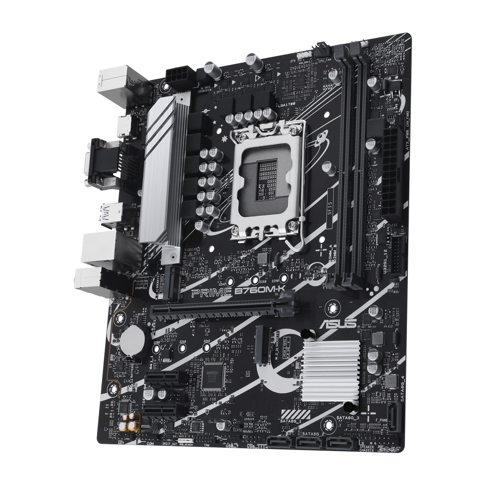 ASUS PRIME B760M-K DDR5 Motherboard - Black