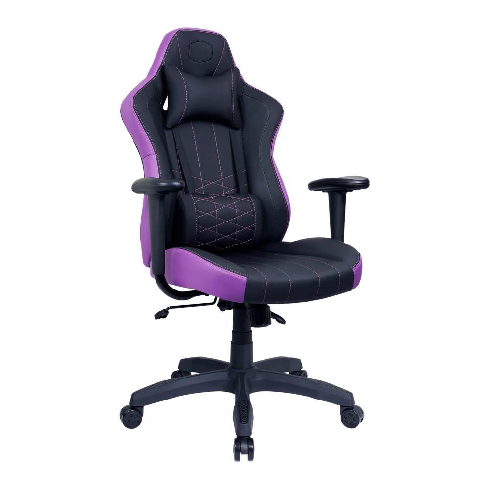 Cooler Master Caliber E1 Gaming Chair - Purple and Black