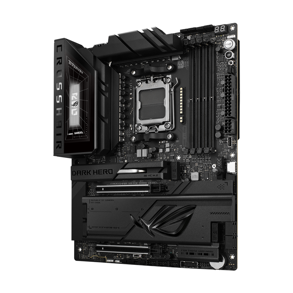 ASUS ROG CROSSHAIR X870E DARK HERO DDR5 Motherboard - Black