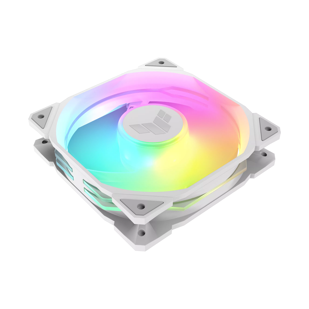 ASUS TUF GAMING TR120 ARGB Single Fan - White