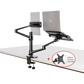 Gamvity Height Adjustable Universal Tablet and Laptop Mount Monitor Stand Arm OL-3T - Black