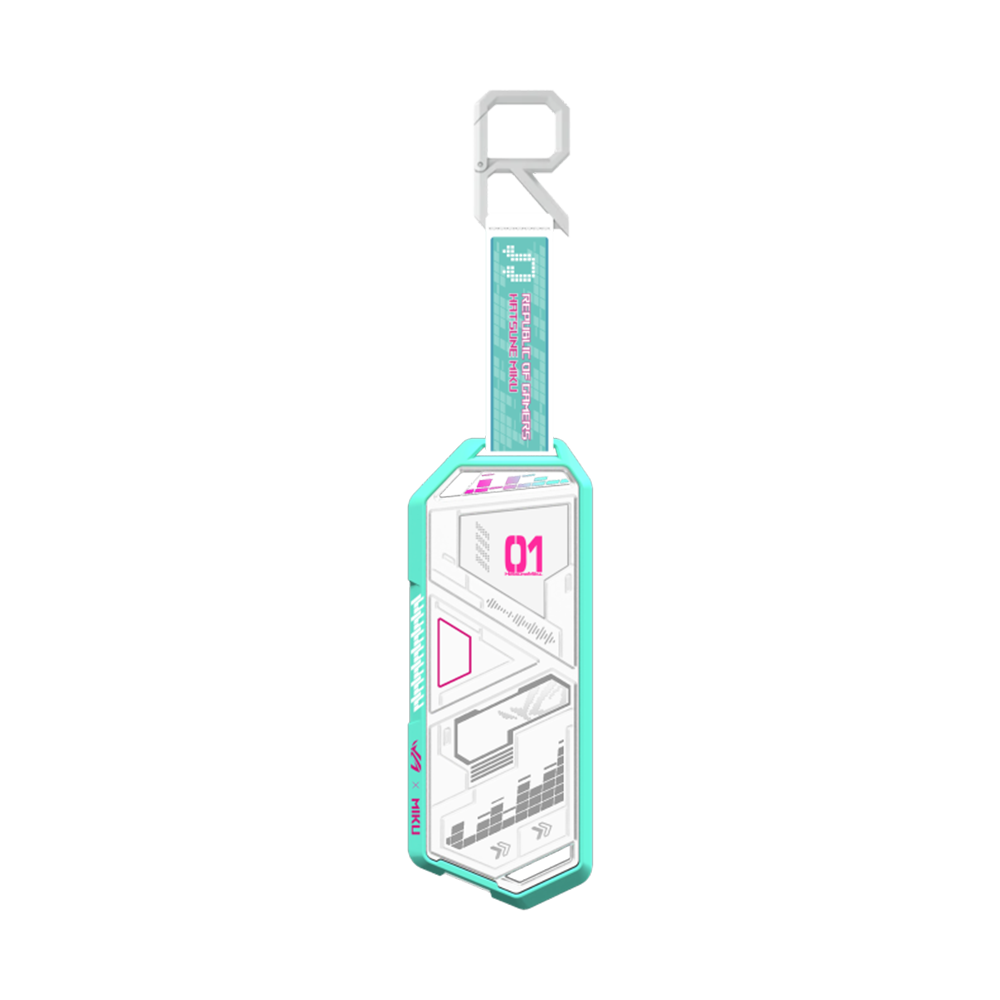 ASUS ROG STRIX ARION Miku Edition M.2 NVMe SSD Enclosure - White