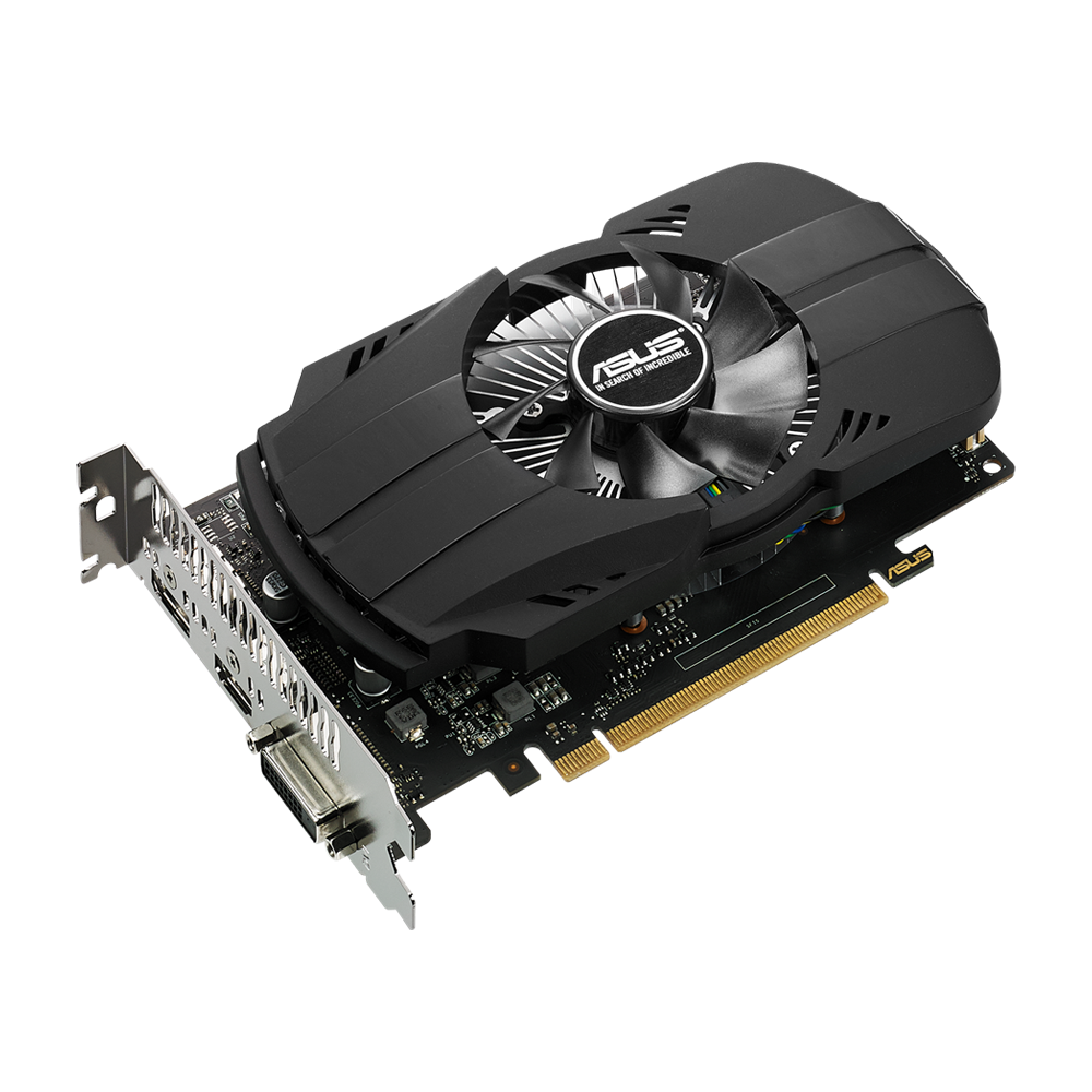ASUS PHOENIX GEFORCE GTX 1050 Ti 4GB GDDR5 Graphics Card - Black