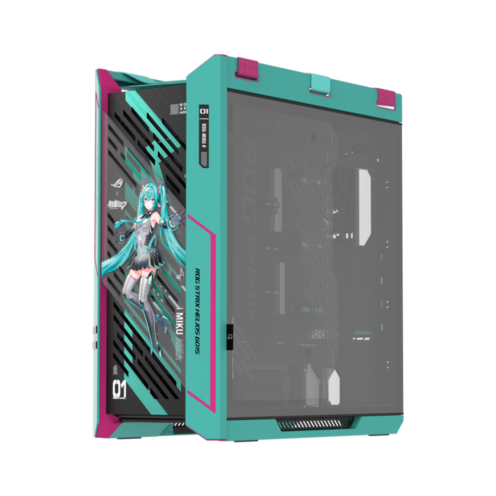 ASUS ROG STRIX HELIOS II GX601S HATSUNE Miku Edition ATX Mid Tower Case
