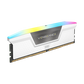 CORSAIR VENGEANCE RGB 32GB (2x16GB) DDR5 DRAM 6400MT/s CL36 Memory Kit — White
