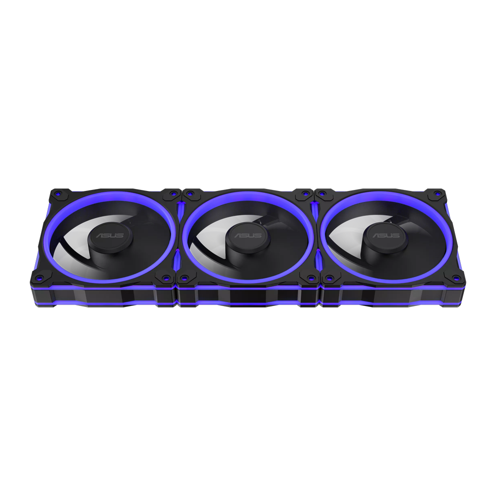 ASUS Prime MR120 ARGB Triple Pack Fan - Black