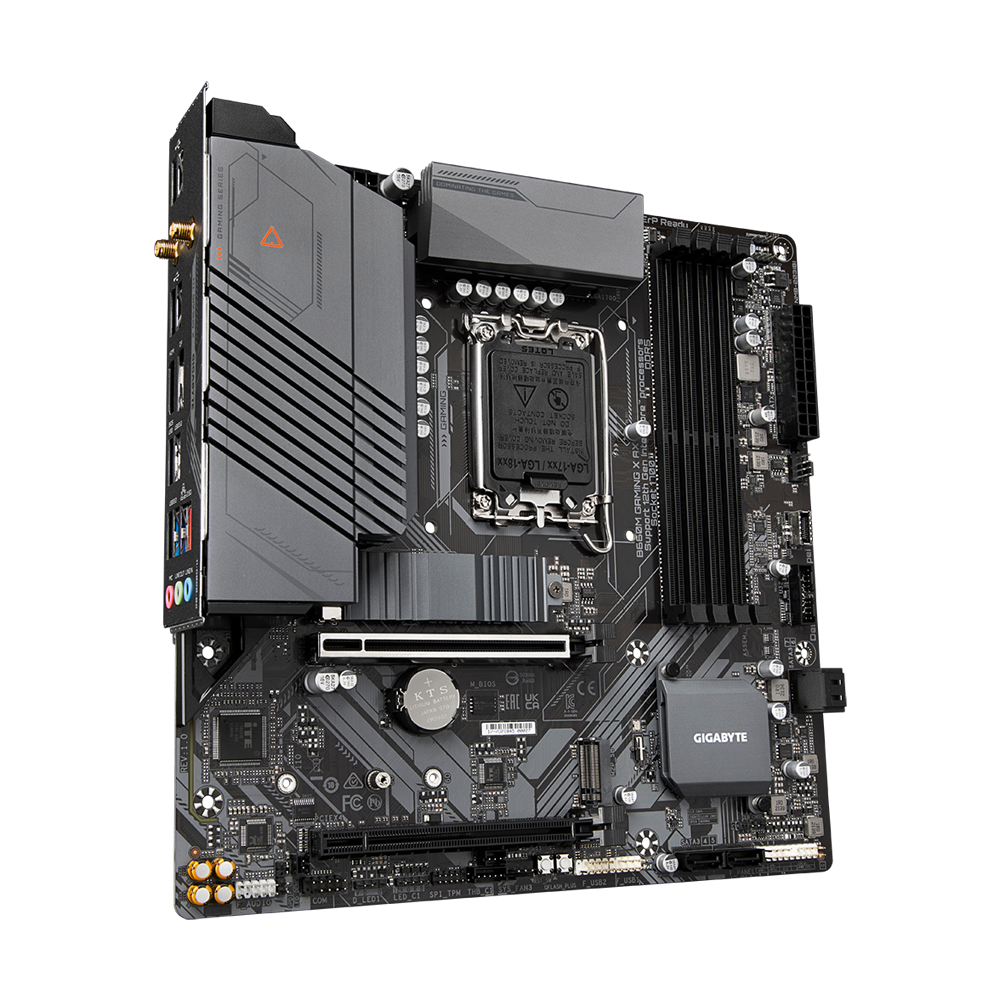 GIGABYTE B660M GAMING X AX DDR5 (rev 1.0) mATX Motherboard - Black