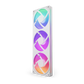 NZXT F360 RGB Core Fan Single Frame - White