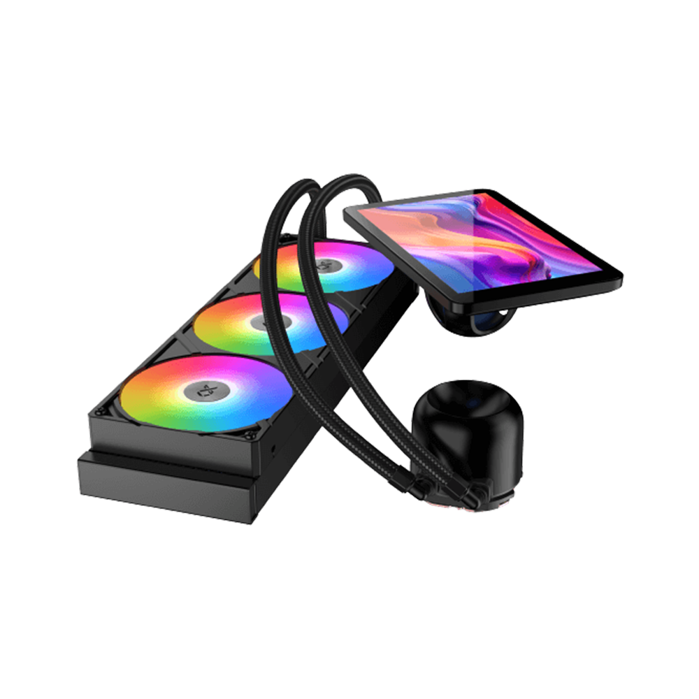 XIGMATEK Connect Pro 360 AIO Liquid Cooler - Black