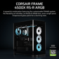 CORSAIR FRAME 4500X RS-R ARGB Panoramic Glass Mid Tower Case - Black