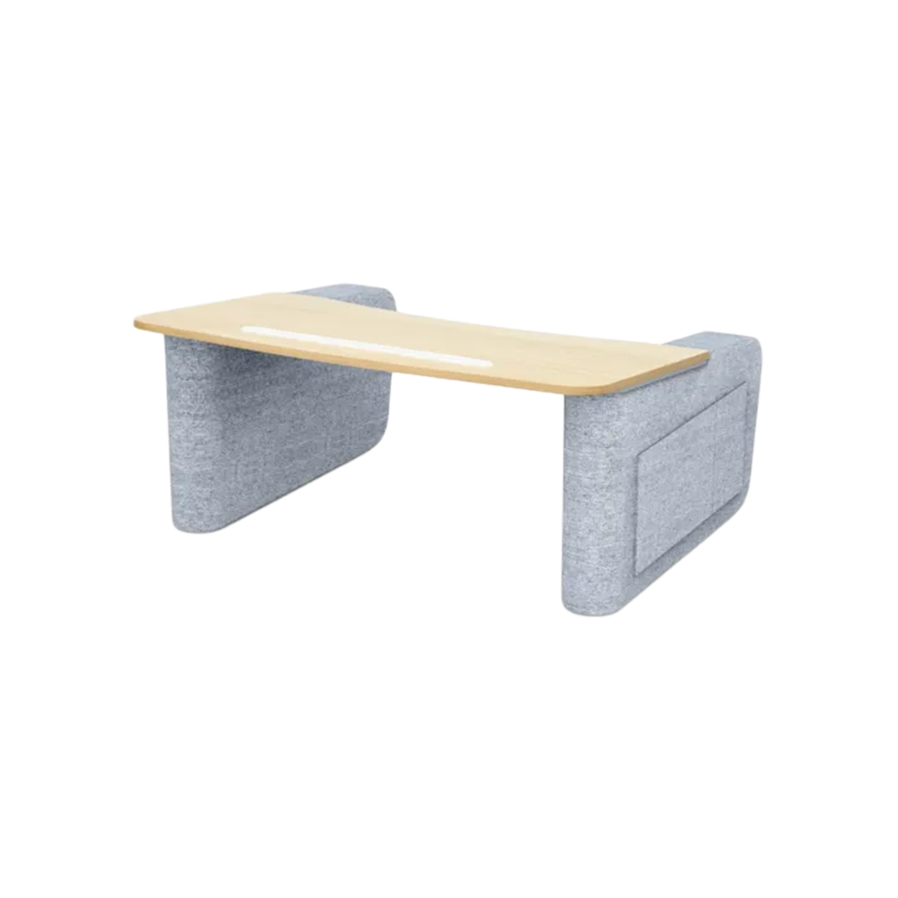 Gamvity Lap Desk Fs-12 - Bule+light Wood