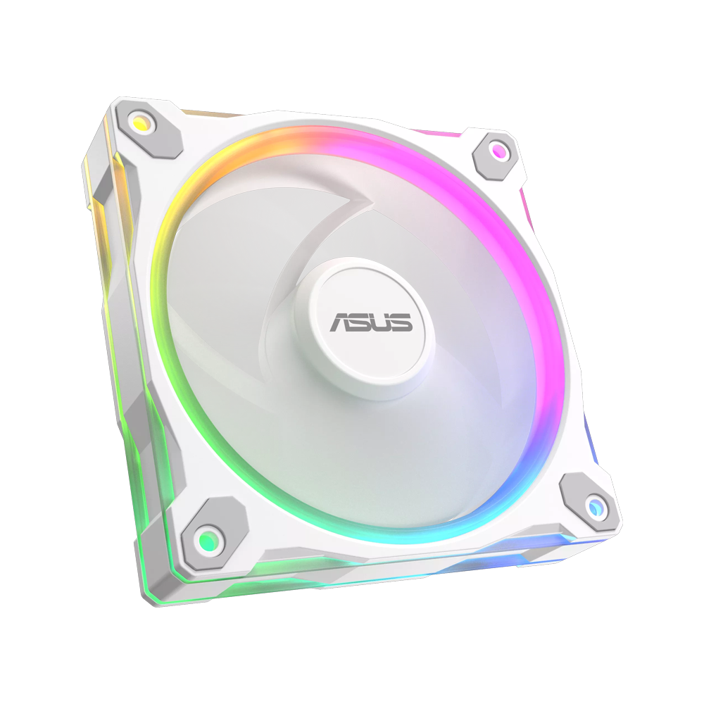 ASUS PRIME MR120 ARGB Triple Pack Fan - White