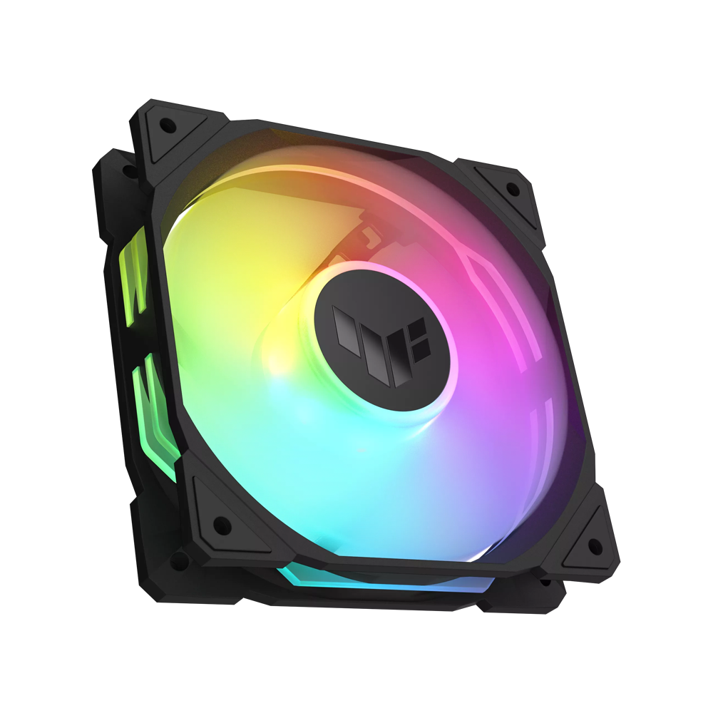 ASUS TUF Gaming TR120 ARGB Reverse Blade Triple Pack Fan - Black