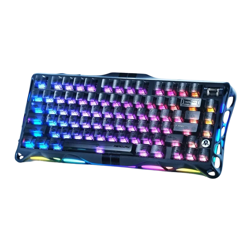 GravStar Mercury V75 75% Hall Effect Magnetic Switch Wired Gaming Keyboard - Mecha Gray