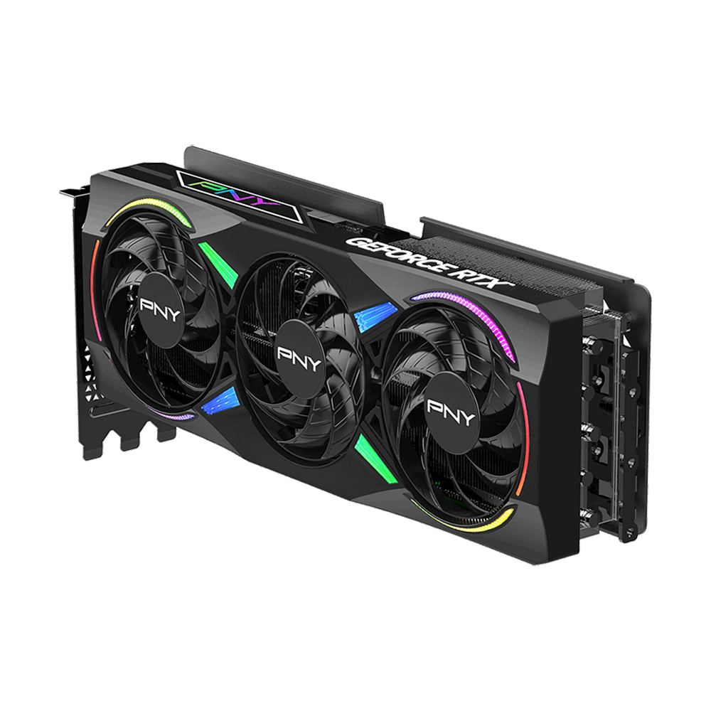 PNY ARGB EPIC-X RGB Triple Fan Nvidia GeForce RTX 5070 Ti 16GB Graphic Card - Black