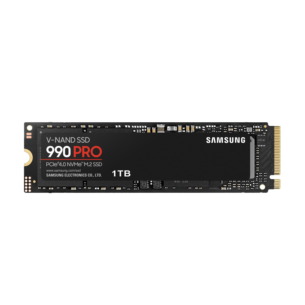 SAMSUNG 990 PRO M.2 2280 PCIe GEN4X4 NVMe SSD (R:7,450 MB/s W:6,900 MB/s) - 1TB