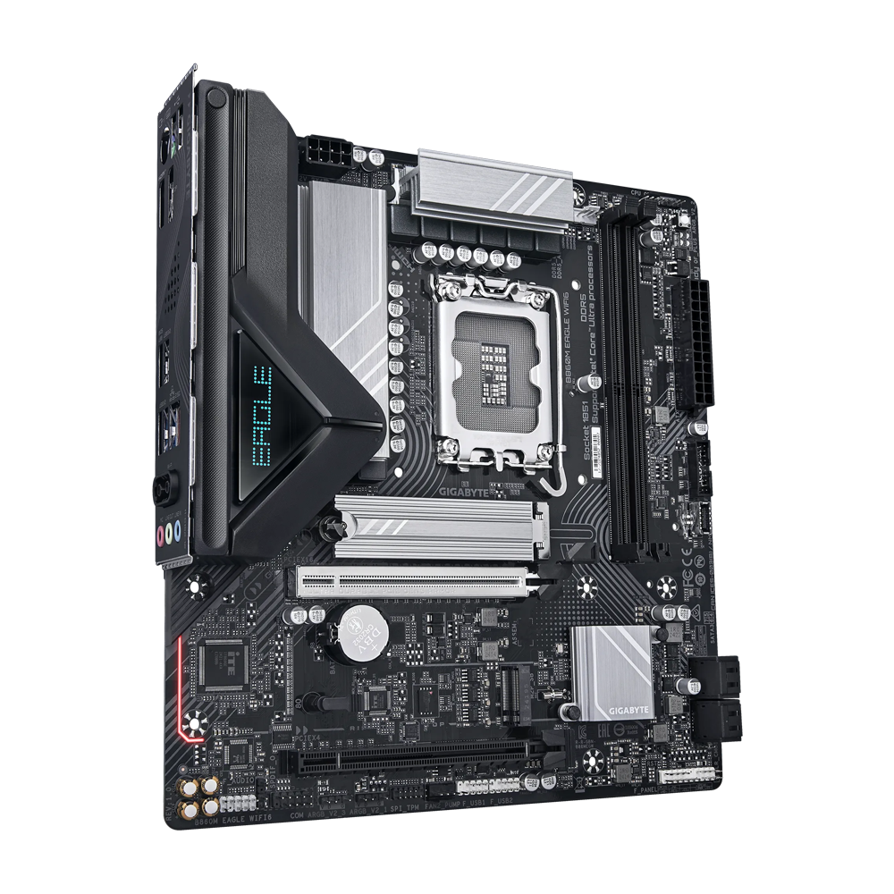 GIGABYTE B860M EAGLE WIFl6 V2 DDR5 Gaming Motherboard - Black