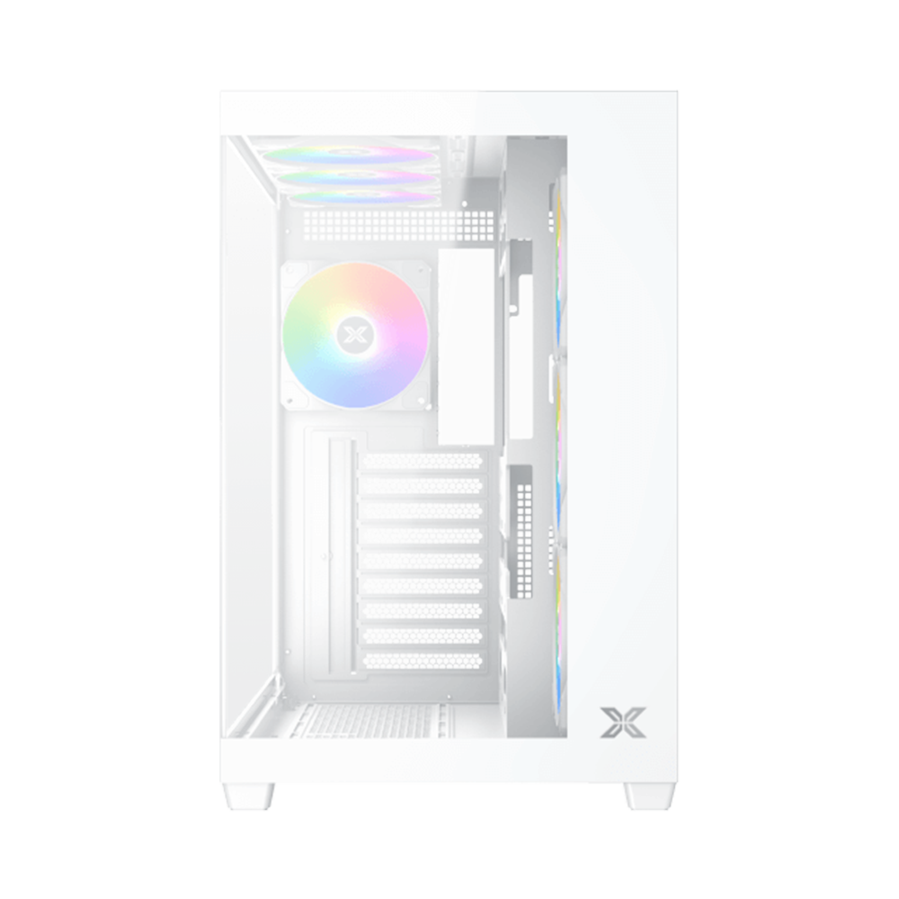 XIGMATEK AQUA V AIR ARCTIC ATX Case - White
