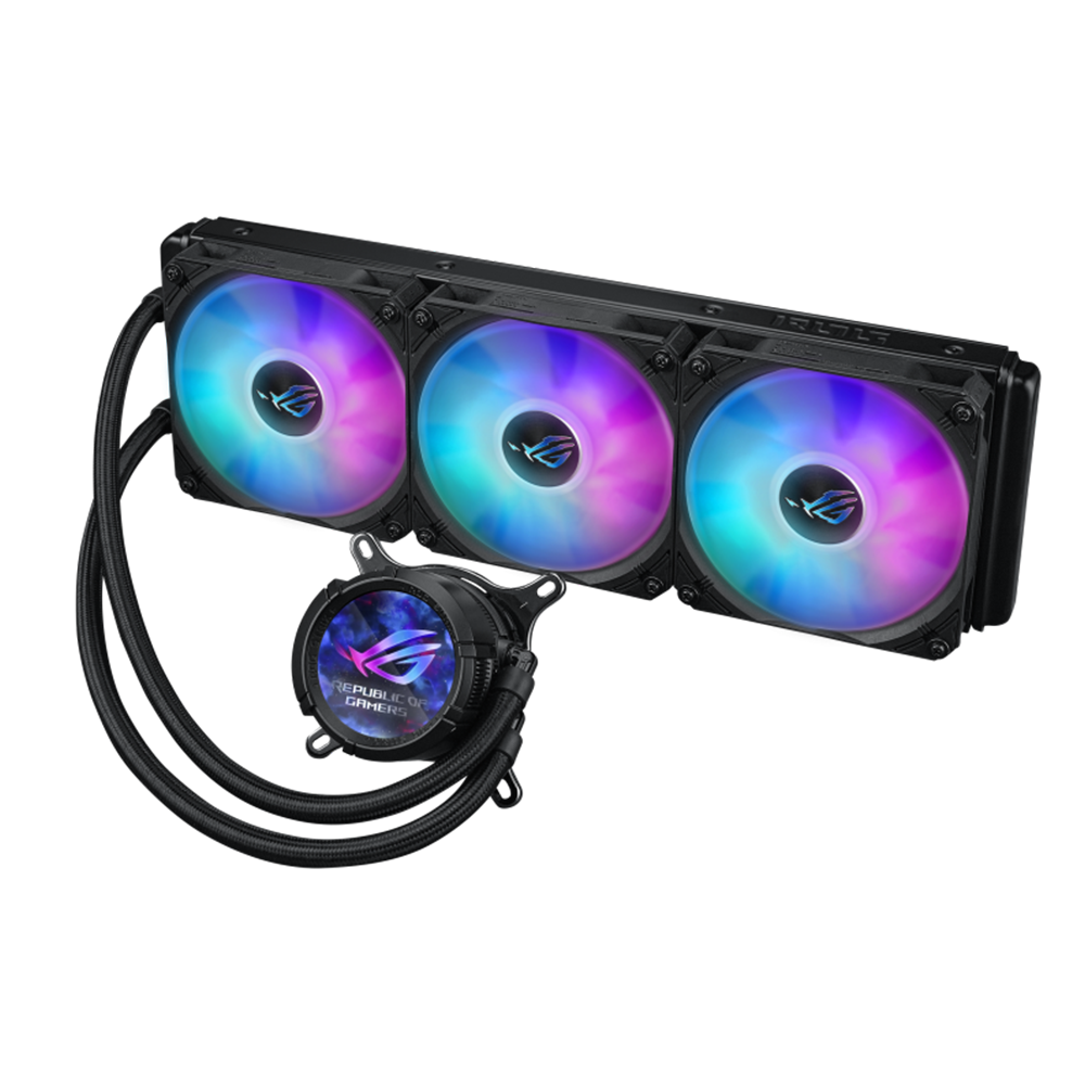 ASUS ROG STRIX LC III 360 ARGB LCD Liquid Cooler - Black