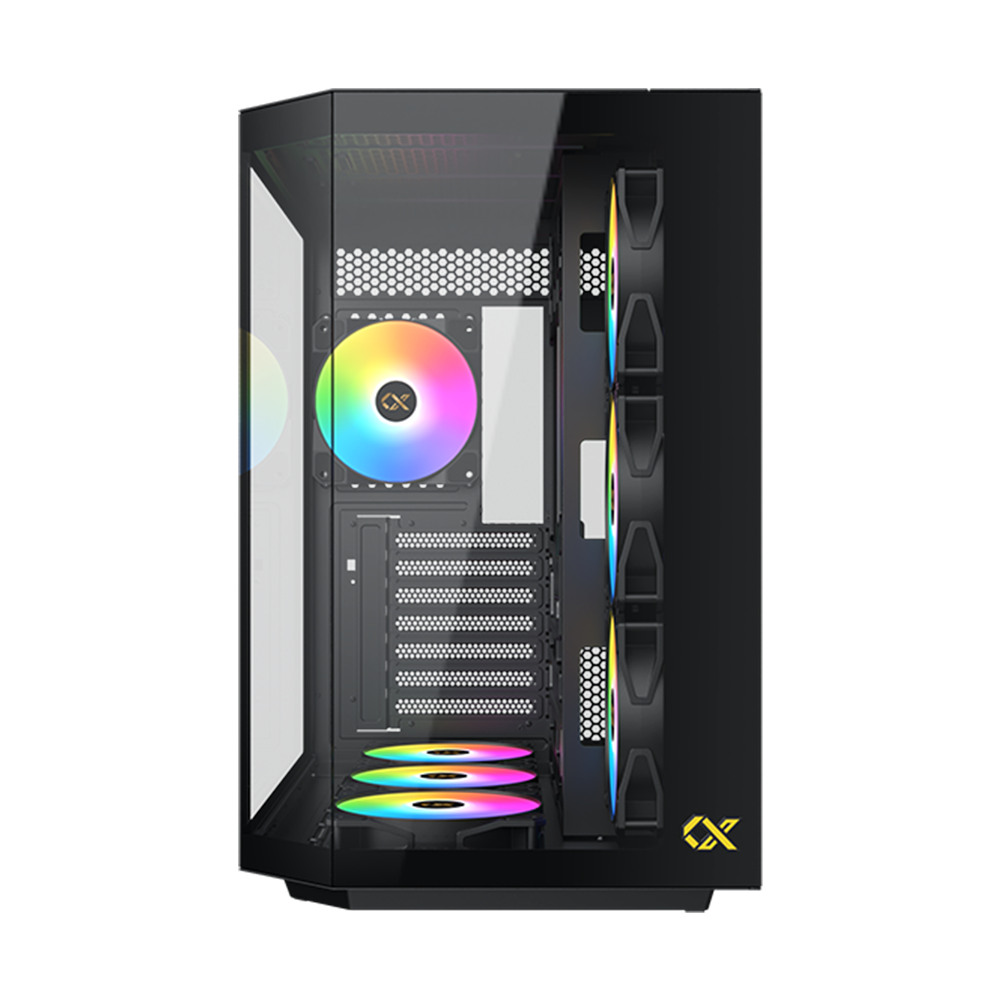 XIGMATEK CUBI II Type C ATX Case - Black
