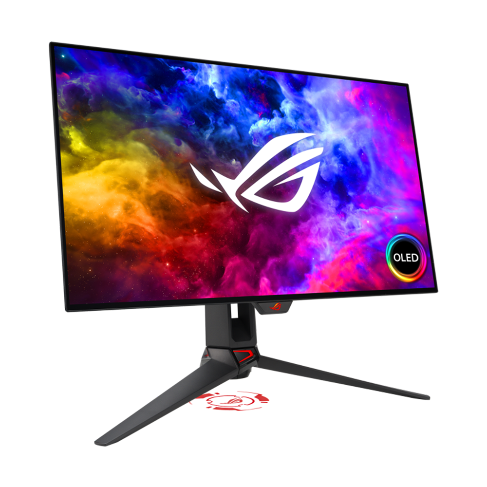 ASUS ROG PG27AQDM 27 Inch 240Hz WQHD HDMI 2.0 0.03ms OLED Gaming Monitor - Black