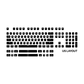 STEELSERIES Prismcaps Universal Double Shot PBT Keycaps - White