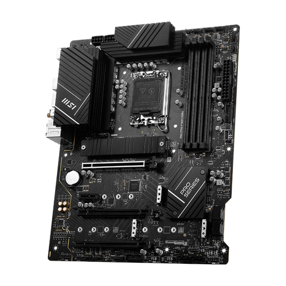 MSI PRO Z790-P WIFI DDR4 ATX Motherboard - Black