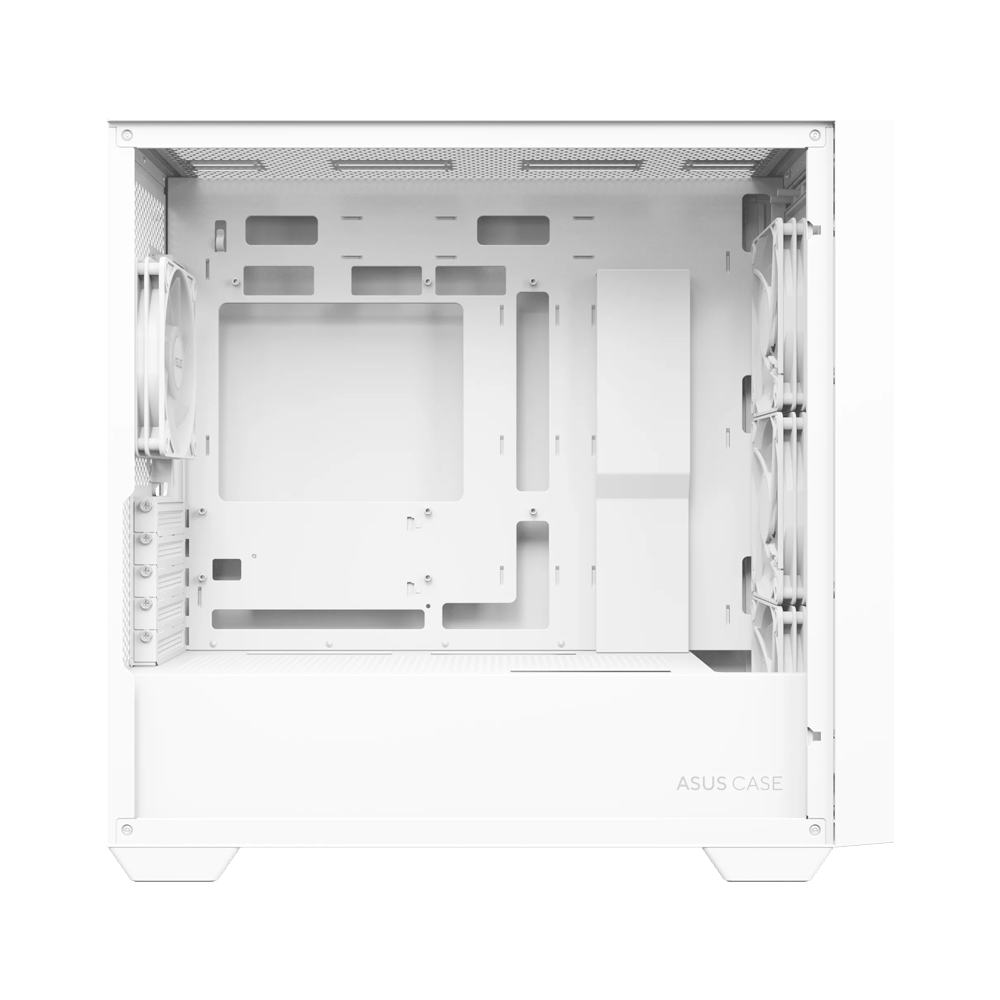 ASUS A21 Plus ARGB Micro ATX Case - White