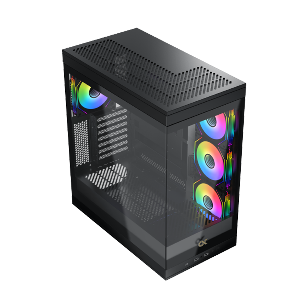 XIGMATEK META ARGB ATX Case - Black