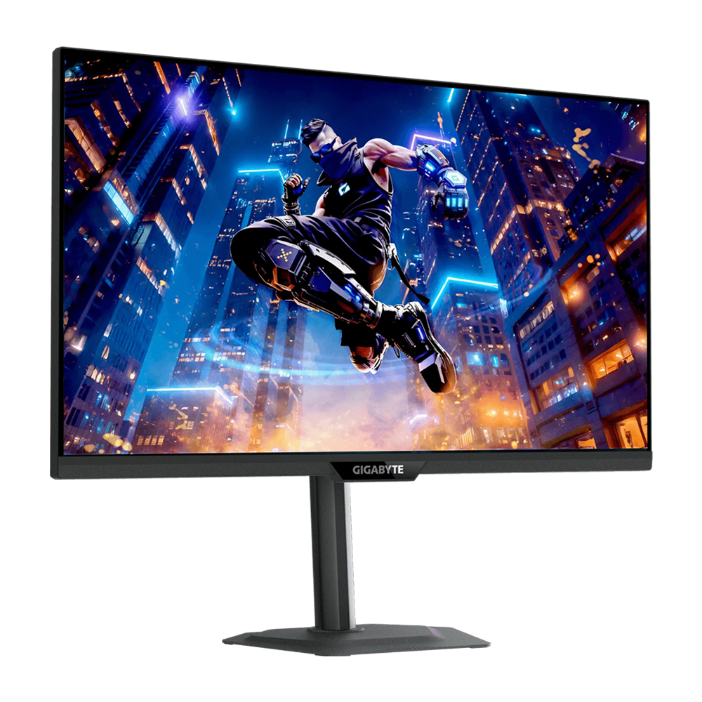 GIGABYTE M27UP 27 Inch 4K 160Hz/ FHD 320Hz HDMI 2.1 1ms Gaming Monitor - Black (Dual Mode)