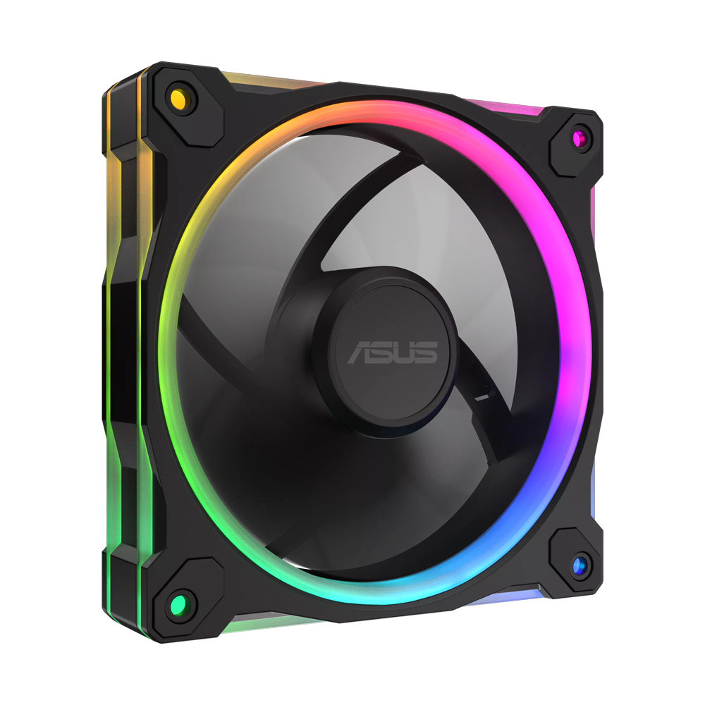 ASUS PRIME MR120 ARGB Reverse Single Fan - Black