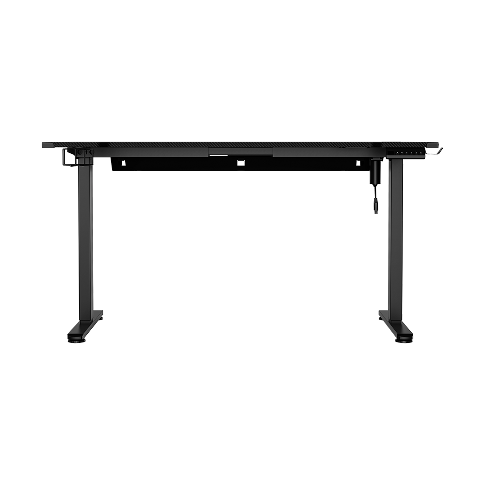XYZ Pro-X Gaming Desk RGB - Black (ELECTRIC HEIGHT ADJUSTABLE)