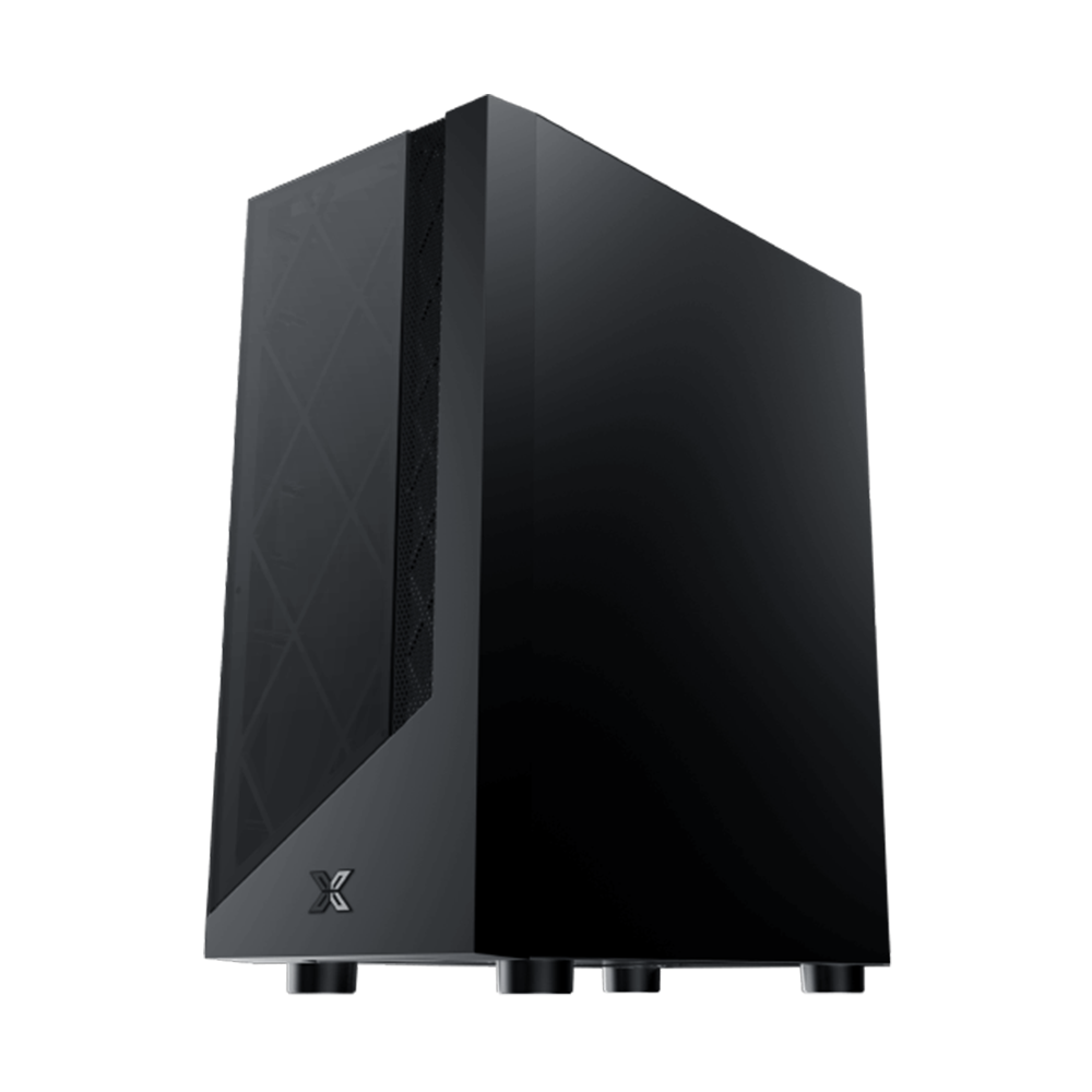 XIGMATEK DUKE 4PCS Fan ATX Case- Black