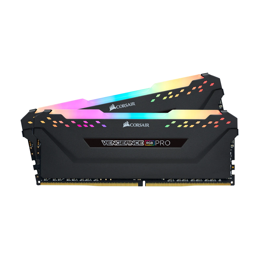 CORSAIR VENGEANCE RGB PRO 16GB(2X8GB) 3200Mhz Memory Kit - Black