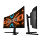 GIGABYTE G34WQC A - 34 Inch 1ms WQHD 144Hz Curved Gaming Monitor - Black