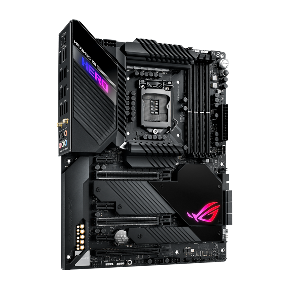 ASUS ROG MAXIMUS XII HERO Wi-Fi DDR4 RGB Motherboard - Black