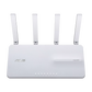 ASUS EXPERT WIFI EBR63 AX3000 Dual-Band WiFi 6 (802.11ax) AIO Access Point With Router - White