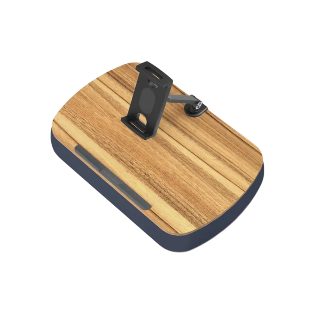 Gamvity Ergo360 Pro Adjustable Aluminum & Wooden Desktop Stand for iPad & Tablets