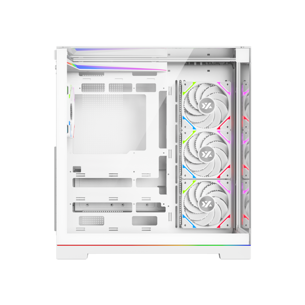 XYZ TESSERACT A-RGB ATX Case - White